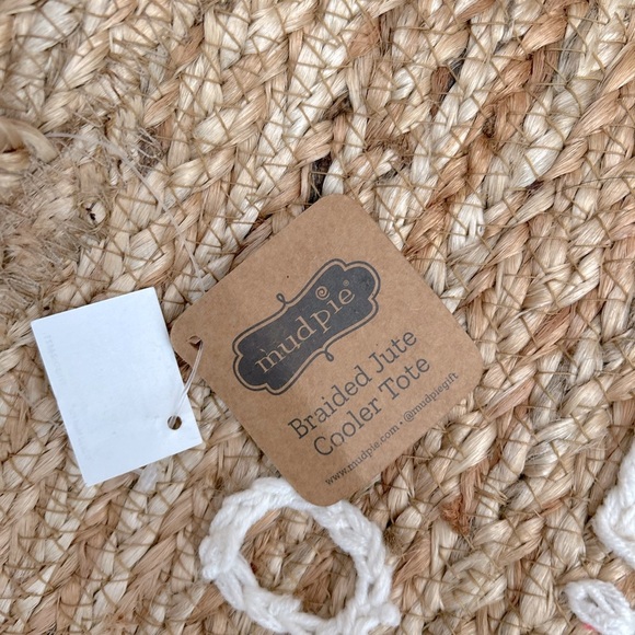 NWT Hello Sunshine Cooler Jute Bag - Picture 3 of 4